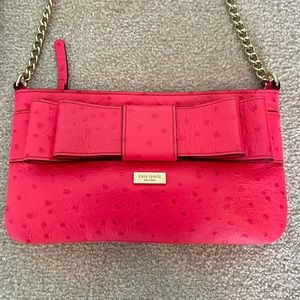 Kate Spade Ostrich Embossed Presley Crossbody Bag